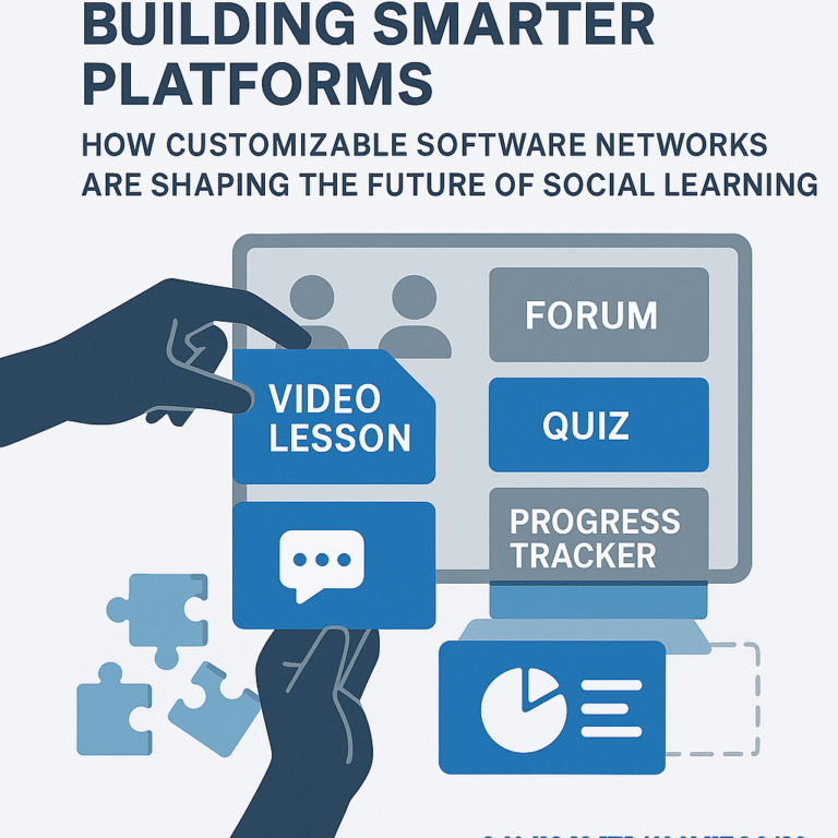 Building Smarter Platforms: How Customizable Software Networks are Shaping the Future of Social Learning